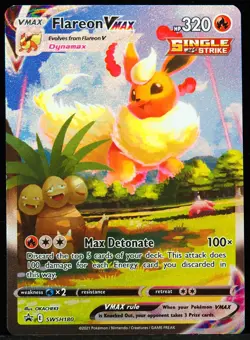 Flareon VMAX #SWSH180 Promo NM/M Pokemon Card - Image 1