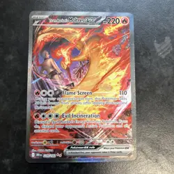 Pokemon Cards Team Rocket's Moltres ex 229/182 Destined Rivals NM - Image 1