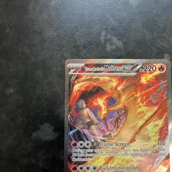 Pokemon Cards Team Rocket's Moltres ex 229/182 Destined Rivals NM - Image 3