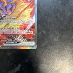 Pokemon Cards Team Rocket's Moltres ex 229/182 Destined Rivals NM - Image 5