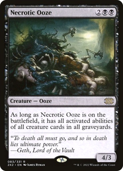 MTG - Necrotic Ooze - Double Masters 2022 - Magic the Gathering - Image 1