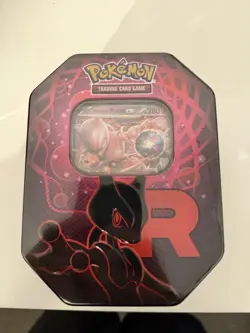 Pokemon TCG Cards - Team Rocket Tin Mewtwo Destined Rivals Sealed - Image 1