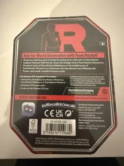 Pokemon TCG Cards - Team Rocket Tin Mewtwo Destined Rivals Sealed - Image 2