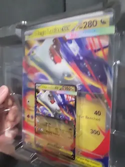 Mega Latios EX Holo Promo ME01 + Jumbo Lenticular Pokemon Card - Image 3