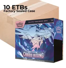 Pokemon Chaos Rising Elite Trainer Box Case 10 Factory Sealed ETBs. Sell Now - Image 2