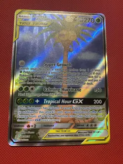 Rowlet & Alolan Exeggutor GX Alt Art 215/236 Unified Minds Pokemon Cards TCG - Image 3