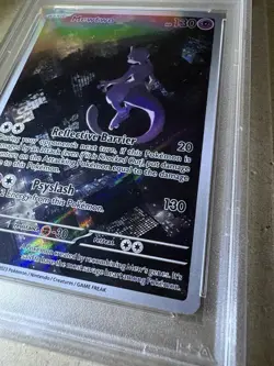Mewtwo SVP 052 Illustration Rare Pokemon Card Graded PSA 9 - Image 4