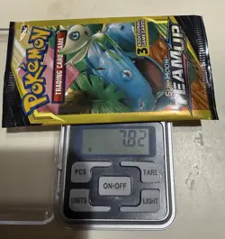 Pokemon Sun & Moon Team Up Booster Pack – 3 Card Mini Pack – HEAVY 7.82g - Image 1