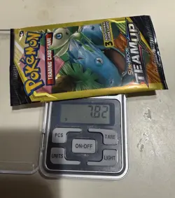 Pokemon Sun & Moon Team Up Booster Pack – 3 Card Mini Pack – HEAVY 7.82g - Image 2