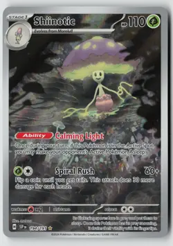 Shiinotic 194/191 Illustration Rare Surging Sparks Pokemon Near Mint - Image 1