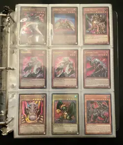 Yu-Gi-Oh! 100 Foil Card Binder Lot Blue-Eyes White Dragon Dark Magician Konami - Image 4