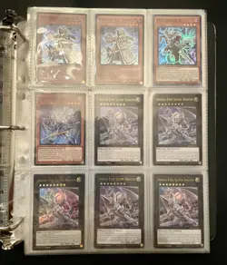 Yu-Gi-Oh! 100 Foil Card Binder Lot Blue-Eyes White Dragon Dark Magician Konami - Image 5