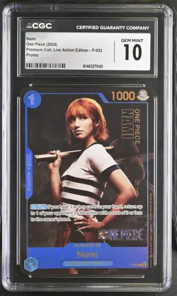 2024 ONE PIECE NAMI PROMO LIVE ACTION P-053 CGC 10 - Image 1