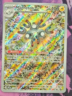 Pokemon: SV: Scarlet & Violet Promo Cards: Holofoil Magneton 159: LP Condition - Image 1