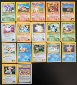 2000 Pokemon Gym Challenge Unlimited 17 Card Lot - Image 1