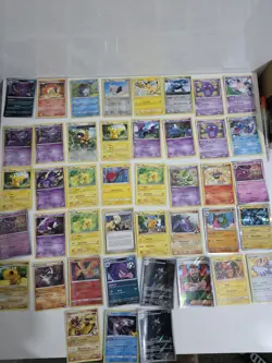 Pokemon Card Bundle x 43 Holo Commons Full Art - Mixed Lot - Image 1