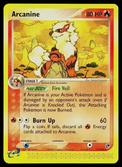 Pokemon Card - Arcanine Sandstorm 15/100 Rare - Image 1