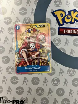 Monkey.D.Luffy (2nd Anniversary Stamped Promo) P-043 One Piece Promotion Cards - Image 1