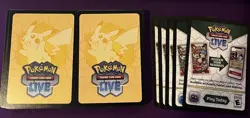 Pokemon TCG LIVE - 105 Code Cards! Phantasmal Flames, JTG and DRI!! - Image 1