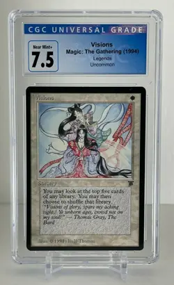 Visions 1994 Legends Set Graded CGC 7.5 NM+ Vintage Legacy MTG Magic Cards - Image 1
