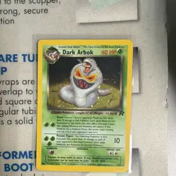 Pokemon Dark Arbok Team Rocket Holo Rare 2/82 60 HP English Card - Image 1