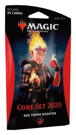 Magic The Gathering: Core 2020 Red Theme Booster - Image 1