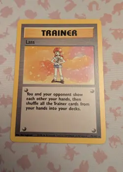Lass 75/102 Rare Unlimited Base Set 1999 - Pokemon Card TCG (LP) - Image 1