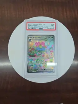Pokemon TCG Venusaur EX Card 198/165 Scarlet & Violet 151 Sir PSA 9 - Image 1