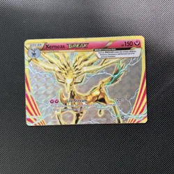 Pokemon TCG Xerneas Break 82/114 Steam Siege Holo Card HP/DMG - Image 1