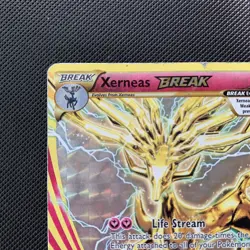 Pokemon TCG Xerneas Break 82/114 Steam Siege Holo Card HP/DMG - Image 2