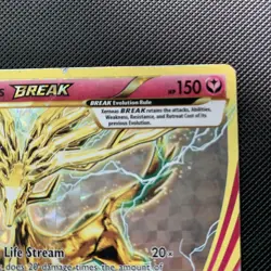 Pokemon TCG Xerneas Break 82/114 Steam Siege Holo Card HP/DMG - Image 3