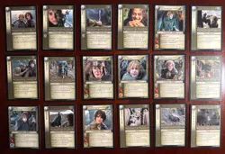 Decipher Lord Of The Rings TCG 18 Rare And Promo Shire Card Lot - Image 1