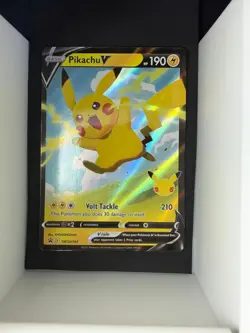 Pikachu V Holo Promo SWSH: Sword & Shield Promo Cards SWSH143 LP - Image 1
