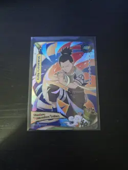 Naruto Kayou English Series 2 Card - Shikamaru Nara - NRSA02-SSR-021L3 - Image 1