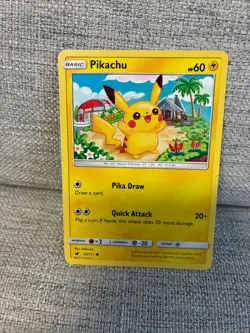 Pokemon TCG Pikachu 30/111 Crimson Invasion (LP) - Image 1