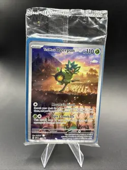 Teal Mask Ogerpon 123 - Scarlet & Violet Black Star Promo Pokemon TCG SEALED - Image 1