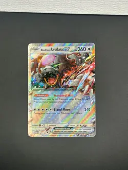 141/167 - Bloodmoon Ursaluna ex - Pokemon Twilight Masquerade Double Rare NM - Image 1