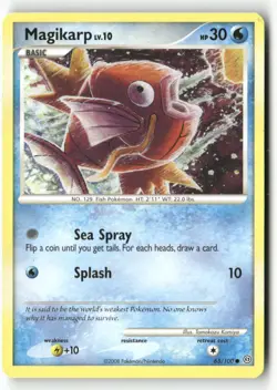 Magikarp 65/100 Common Stormfront Pokemon Lightly Played - Image 1