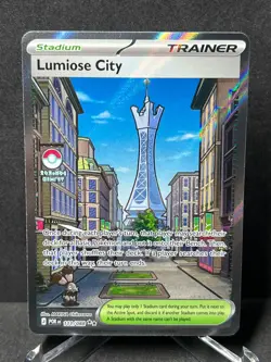 Pokemon Lumiose City 111/088 2016 Trainer Stadium Near Mint - Image 1