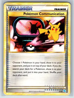 Pokemon Communication Uncommon HeartGold SoulSilver 98/123 NM - Image 1
