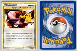Pokemon Communication 98/123 Uncommon HeartGold & SoulSilver Pokemon MP - Image 3