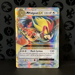M Pidgeot EX 65/108 - XY Evolutions Ultra Rare Pokemon TCG - Image 1