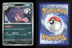 Gengar 057/091 Paldean Fates NM/M Pokemon - Image 3