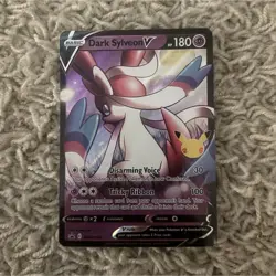 Pokemon Dark Sylveon V SWSH134 Sword & Shield Promo Holo 180 HP Basic English - Image 1