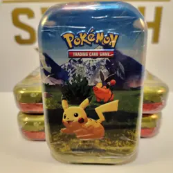 Pokemon TCG Ascended Heroes Lot Of 5 Mini Tins Sealed (PIKACHU) - Image 1