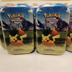 Pokemon TCG Ascended Heroes Lot Of 5 Mini Tins Sealed (PIKACHU) - Image 5