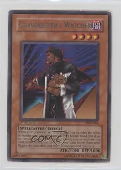 Gravekeeper's Watcher YuGiOh Pharaonic Guardian #PGD-064 2003 - Image 1