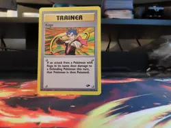 Koga Gym Challenge Rare Non Holo WOTC LP Pokemon Card Vintage Trainer Kanto - Image 1