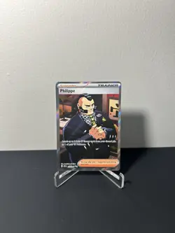 Philippe 110/086 UR Holo NM Pokemon Card ME04 Chaos Rising - Image 1