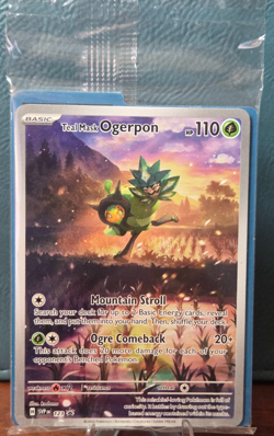 Teal Mask Ogerpon - 123 - SV Scarlet & Violet Promo Cards - Sealed, New - Image 1